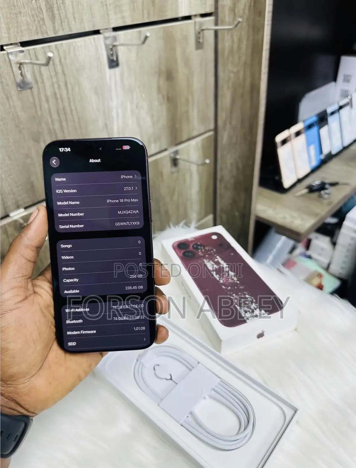 Apple iPhone 18 Pro Max 256 GB Red