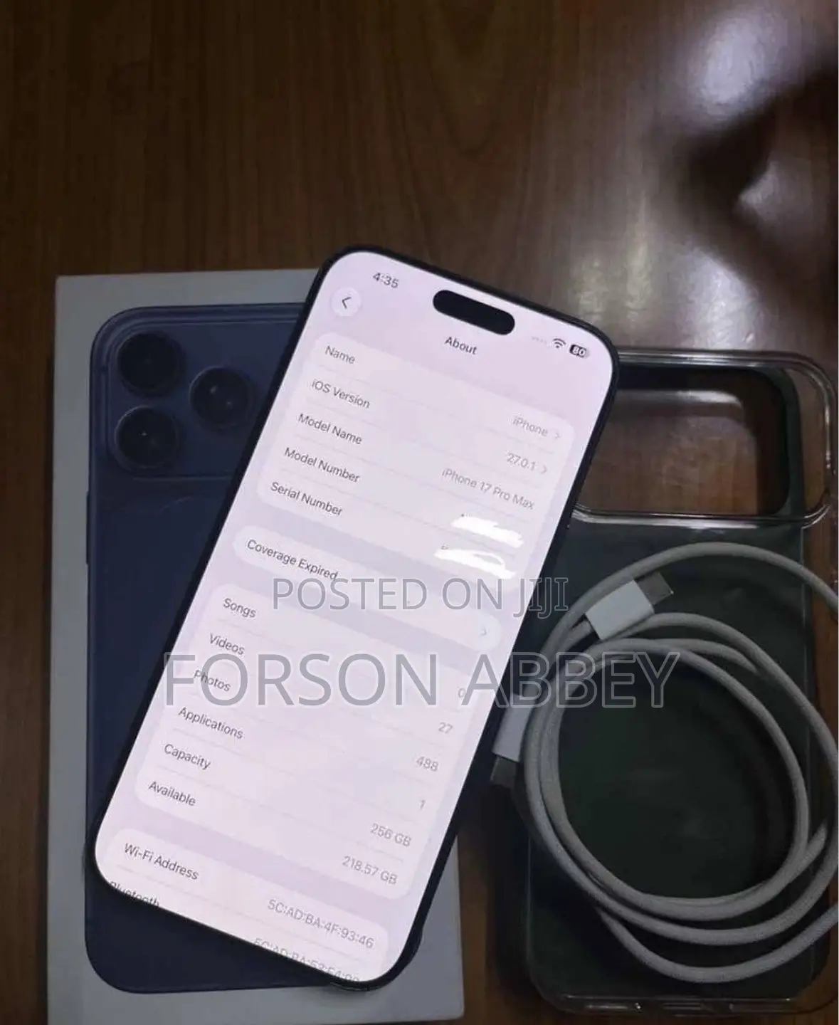 Apple iPhone 17 Pro Max 512 GB Blue