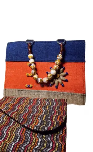 African Beaded Handbag- Africa Design Ladies Bag
