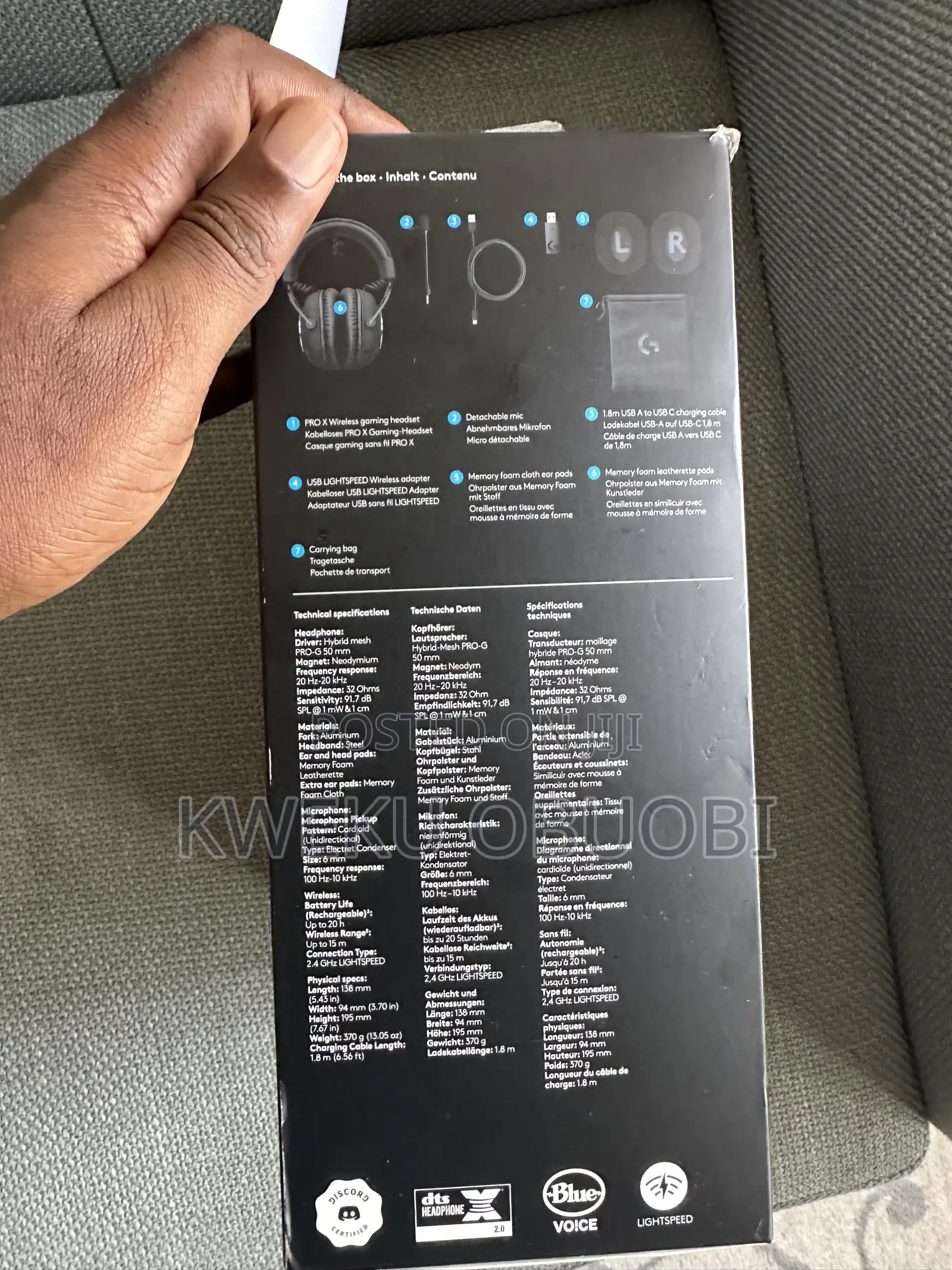 Logitech Pro X Wireless Headset