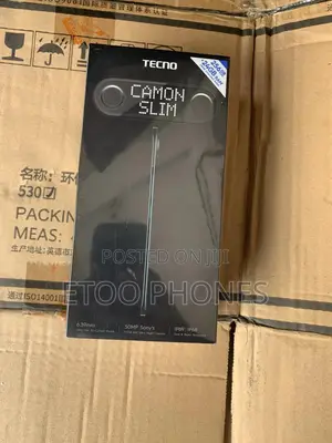 New Tecno Camon Slim 256 GB Black