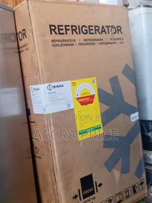 Sigma Single Door Refrigerator – Silver Table Top Fridge