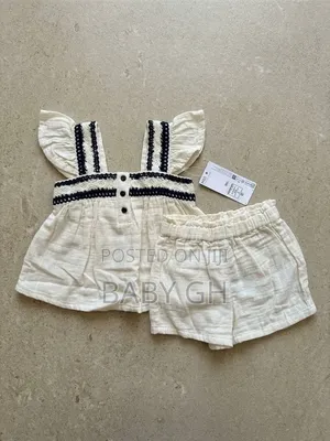 M&S Baby Black and White 2 Piece