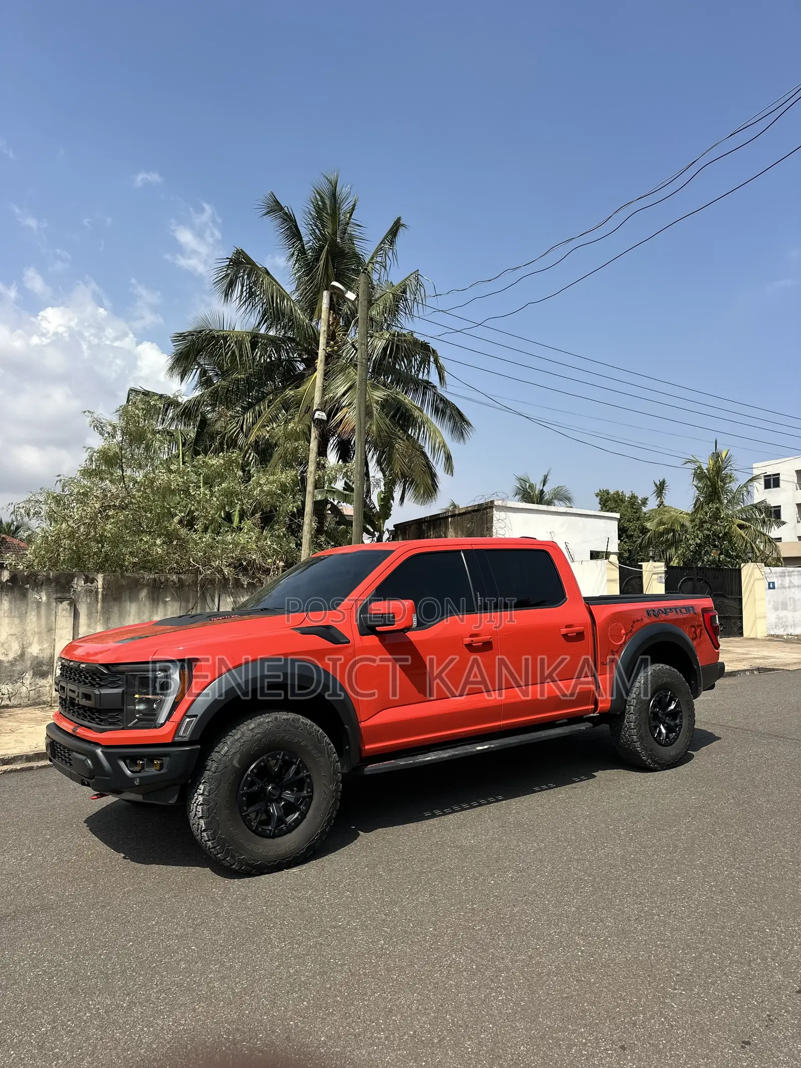 Ford F-150 Raptor 2023 Orange