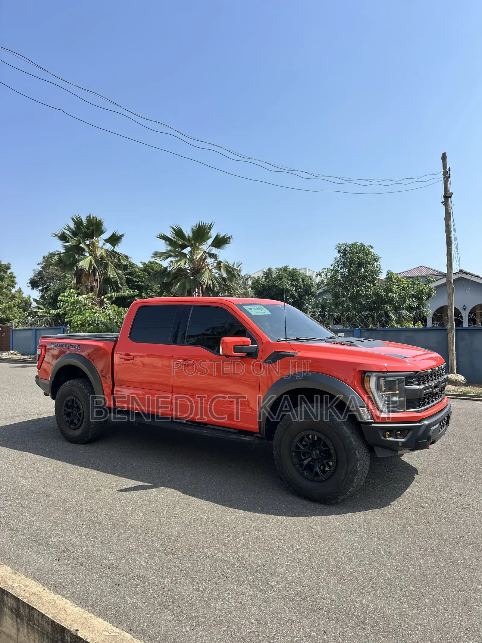 Ford F-150 Raptor 2023 Orange