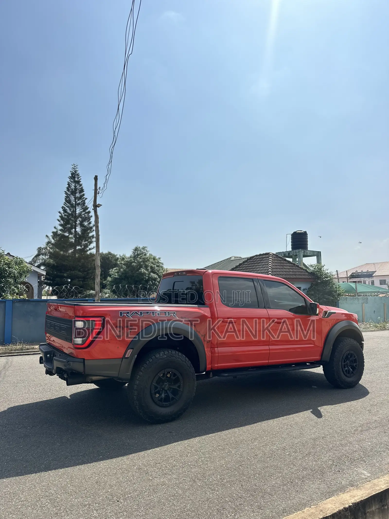 Ford F-150 Raptor 2023 Orange