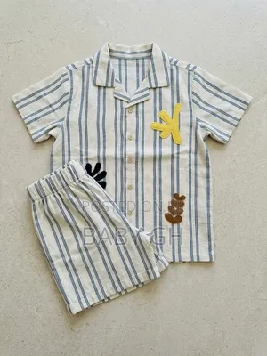 M&S Kids Stripped Top and Down