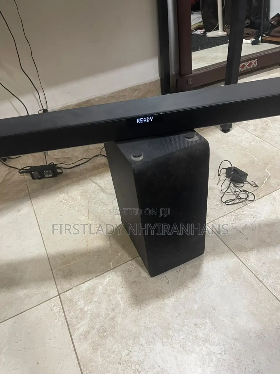 Sound Bar and Woofer