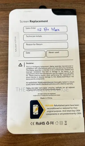 iPhone 12 Pro Max iCloud/Refurb
