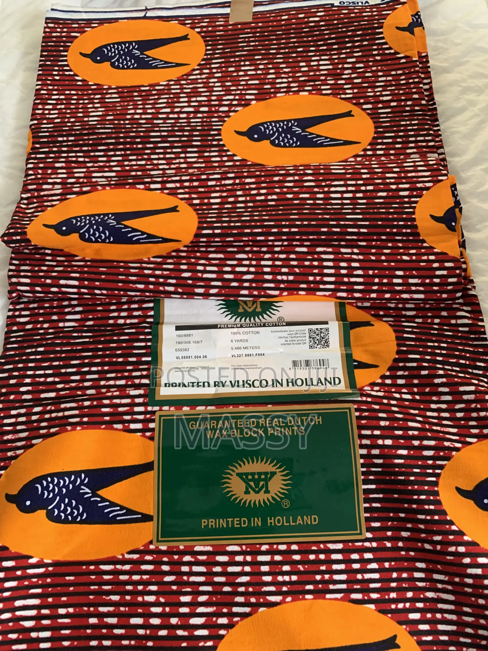 Original Holland Wax From Europe