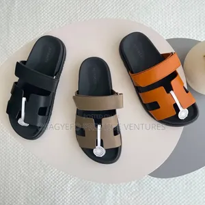 Classy H-Style Slide Sandals