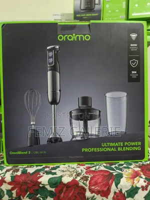 Oraimo OmniBlend 3 800W 6In1 Rapid Blending Hand Blender