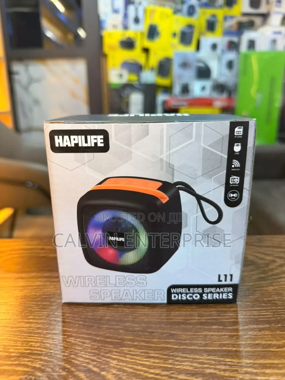 Wireless Rechargeable Speaker