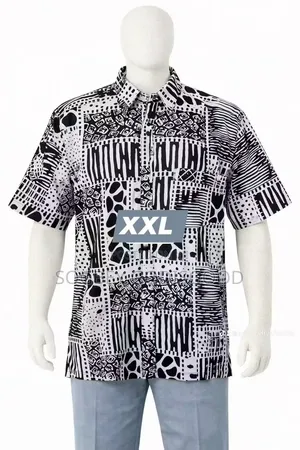 African Print Men Shirt