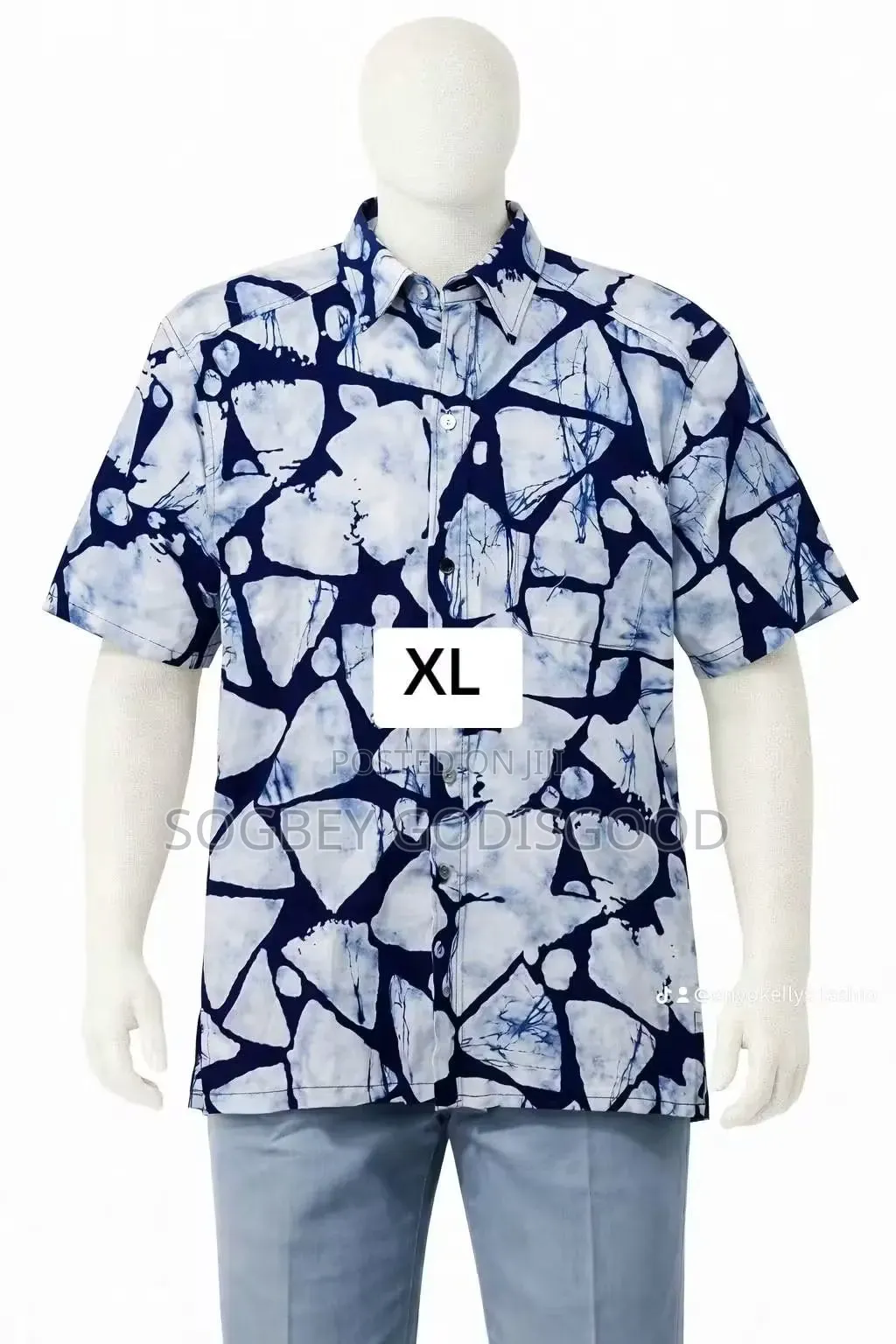 African Print Men Shirt