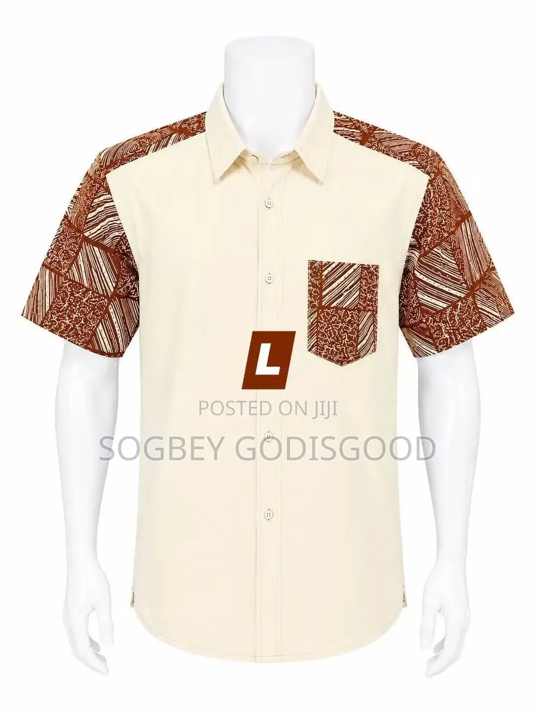 African Print Men Shirt