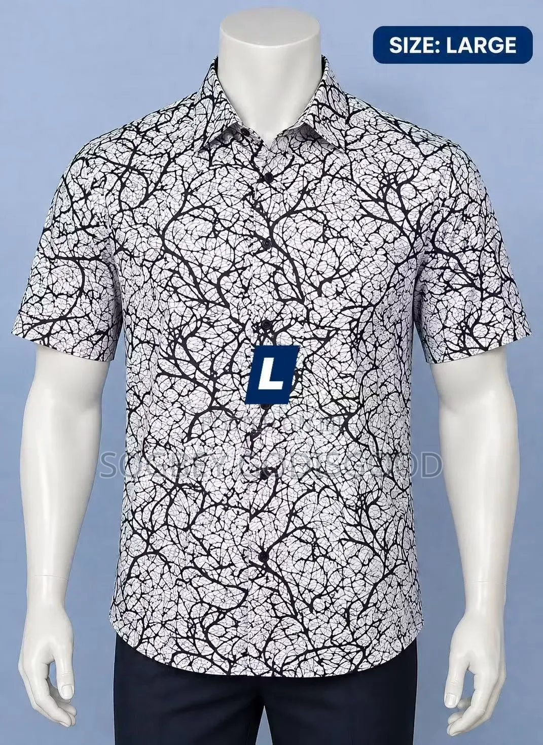 African Print Men Shirt