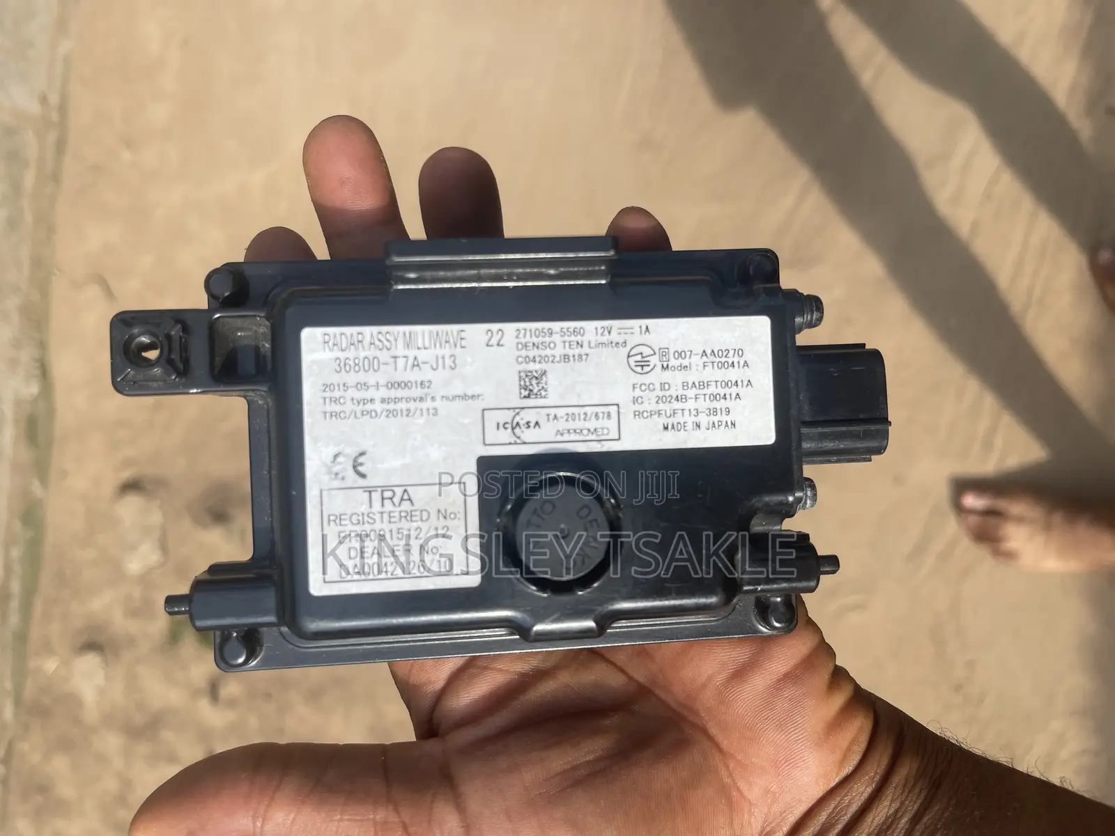 Honda Radar Sensor 36800-T7a-J13 – Denso 12V