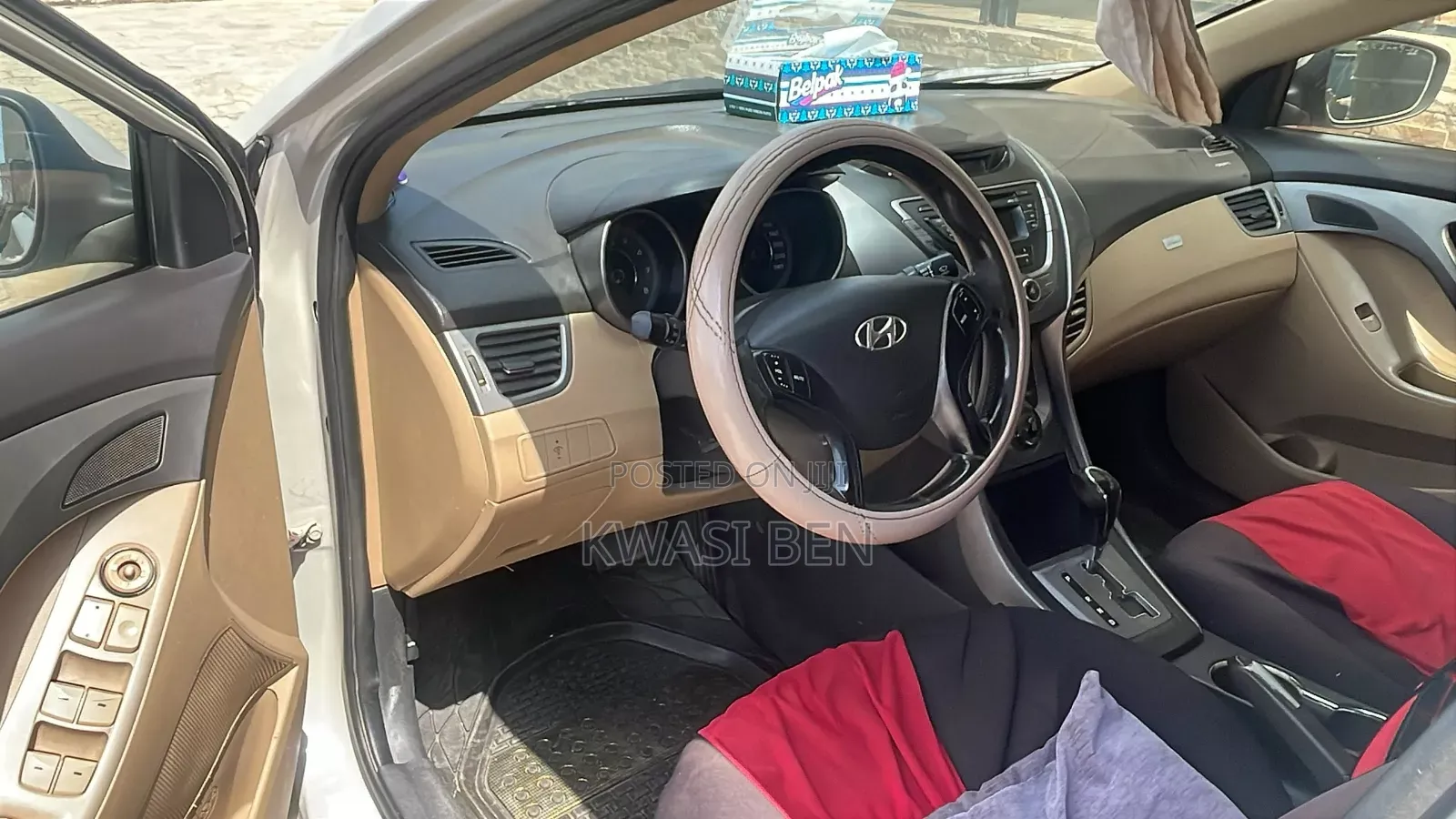 Hyundai Elantra 2013 White