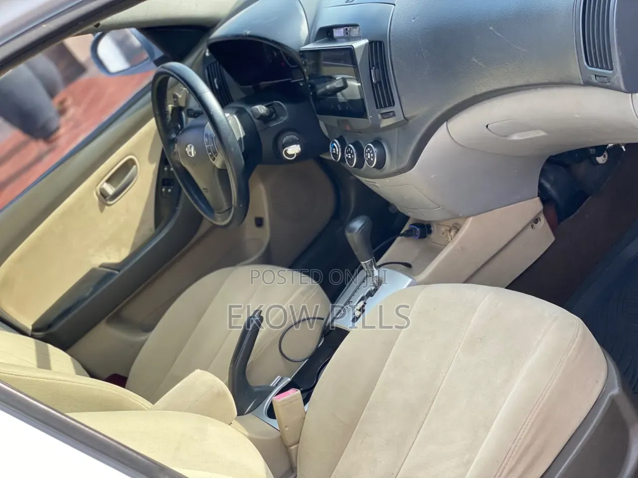 Hyundai Elantra 2.0 GLS 2008 White