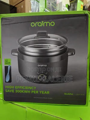 Oraimo MultiPot 3L Electric Pot and Steamer