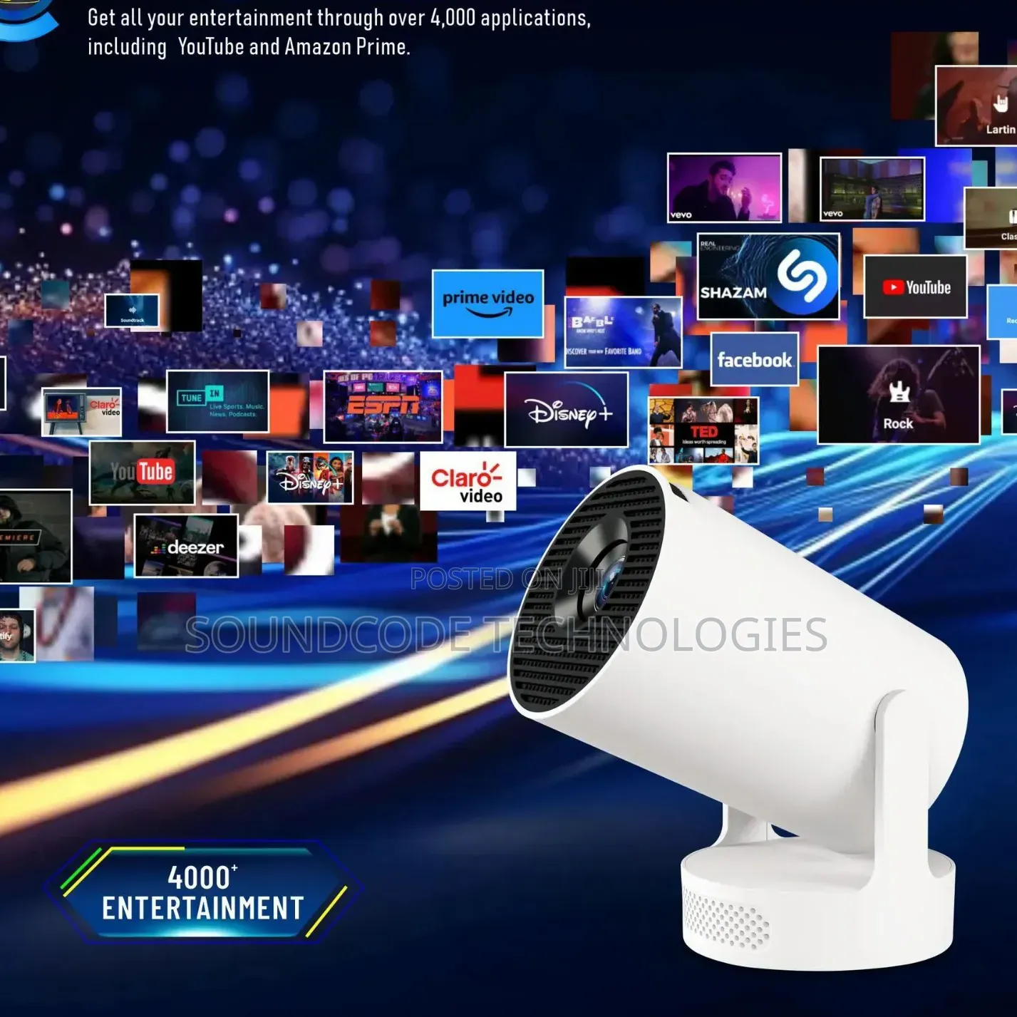 Hy300 Ultra Smart Projector