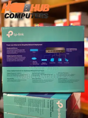 TP-Link TL-SG1008P 8 Port Gigabit Desktop Switch With 4 Ports PoE+
