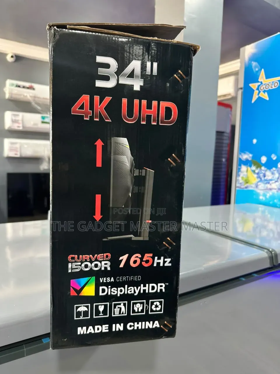Surge SG-GM340U 4K UHD Curved Gaming Monitor