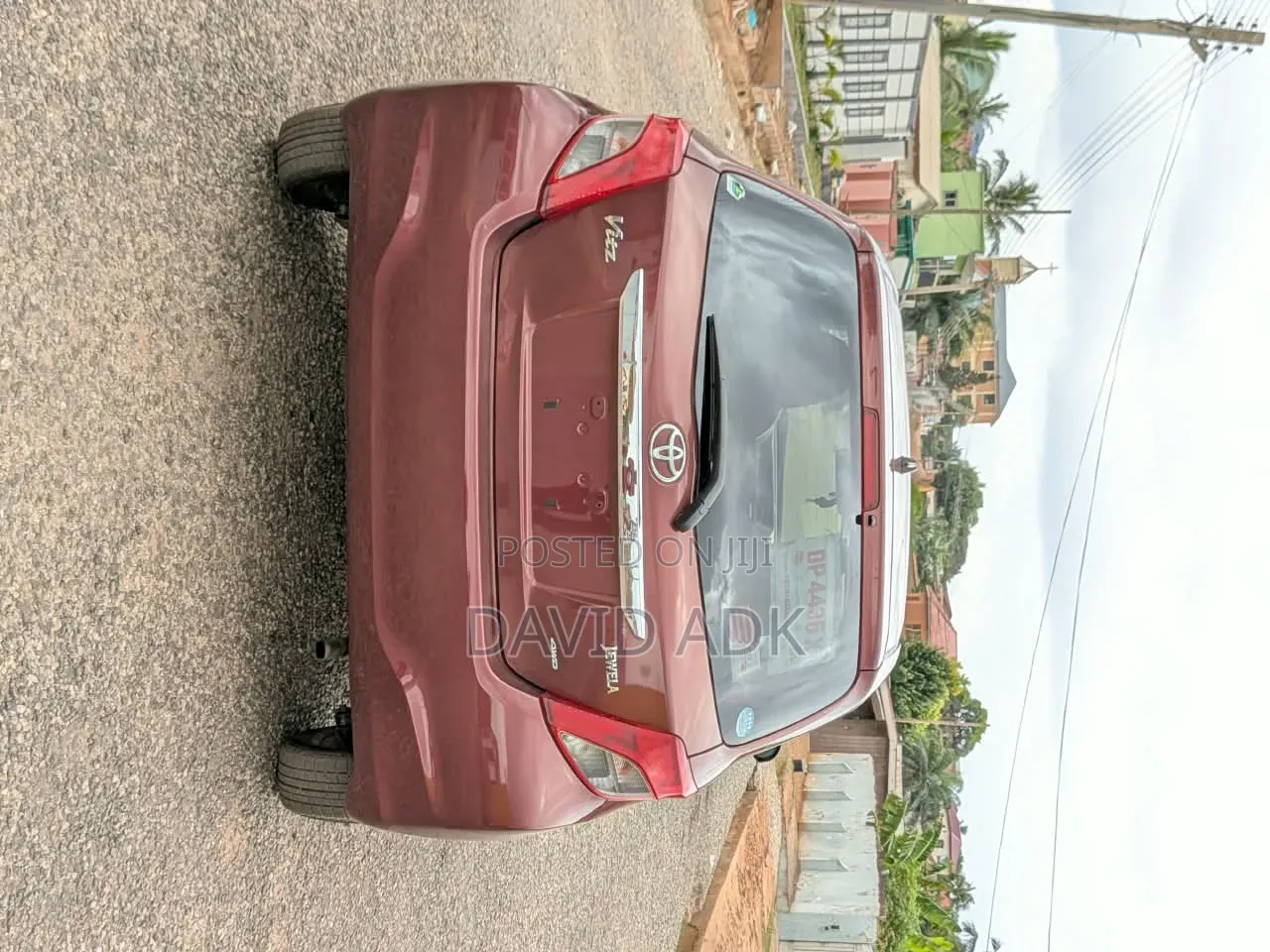 Toyota Vitz 2012 Brown