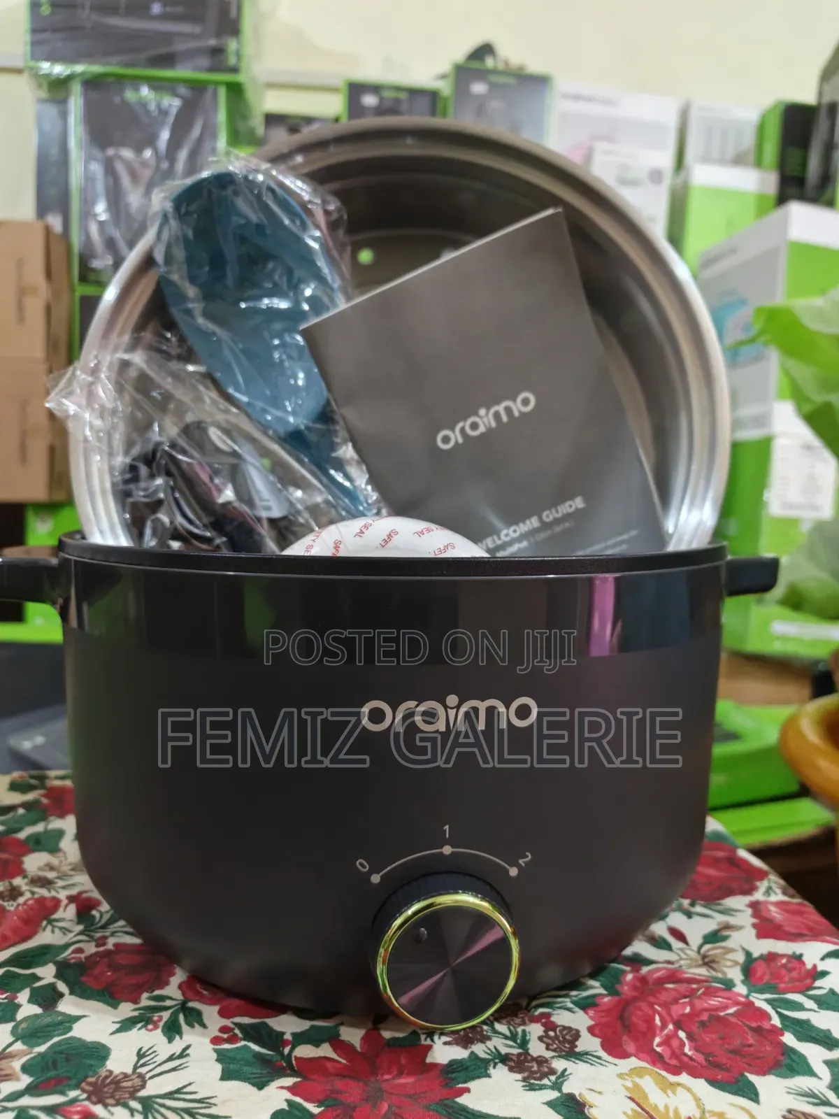 Oraimo MultiPot 3L Electric Pot Plus Steamer