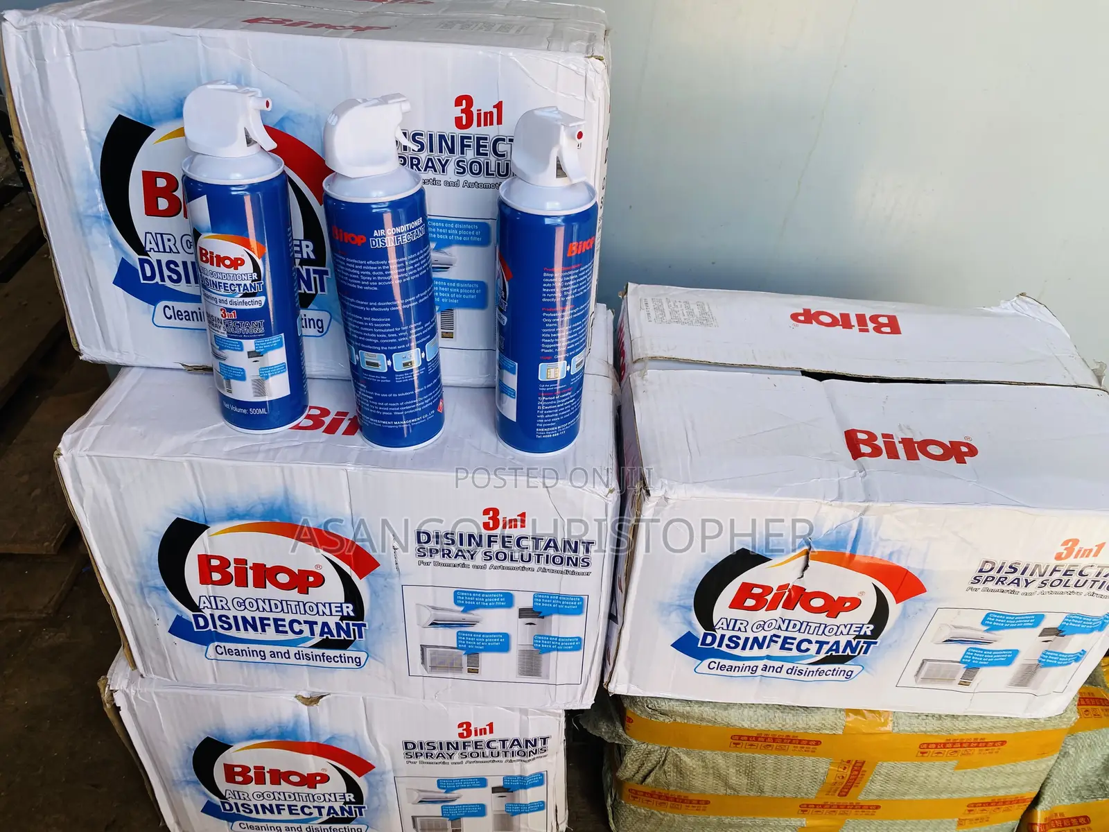 BITOP 3in1 DISINFECTANT (For Domestie and Automotive Airconditioner)