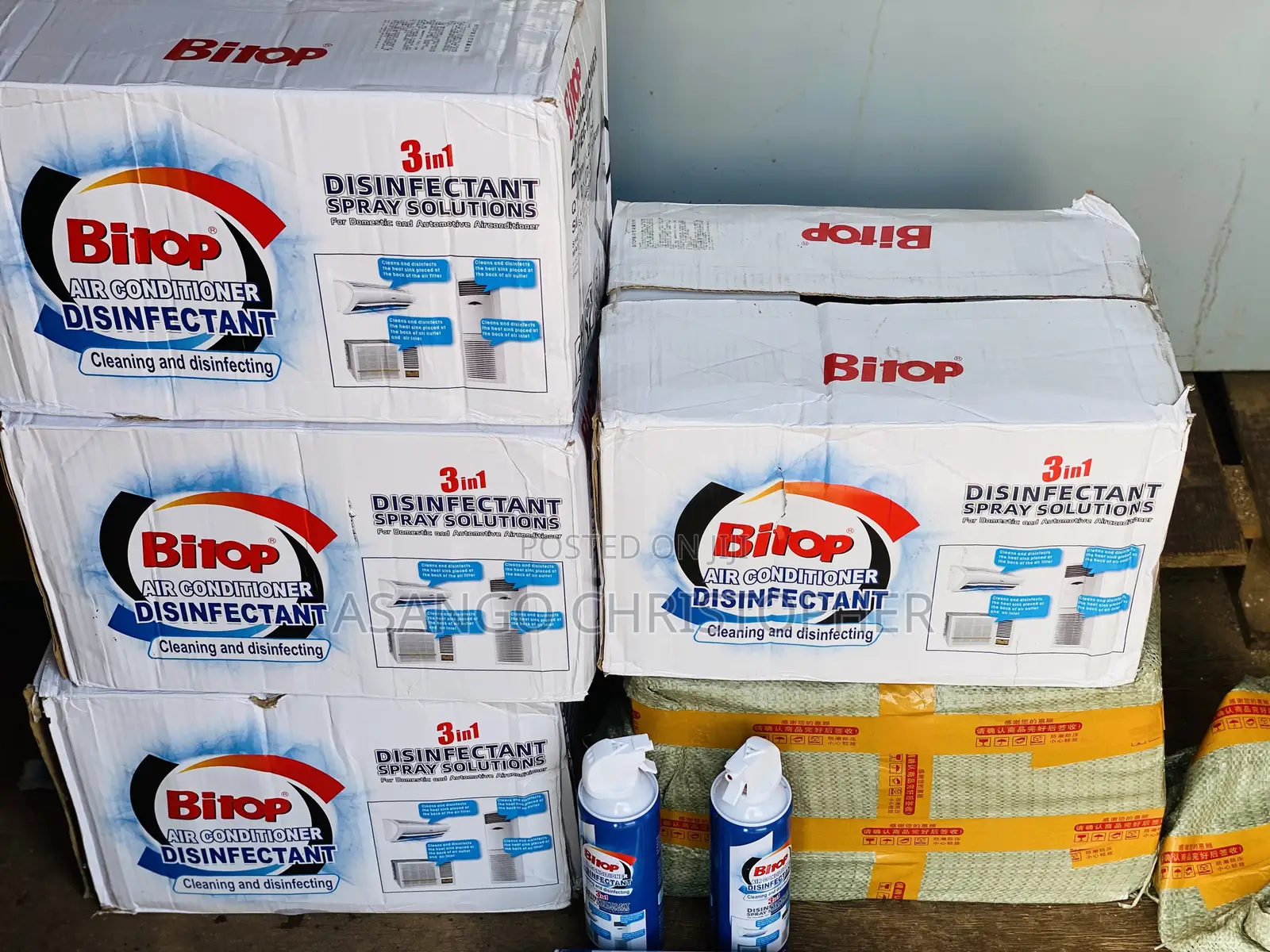 BITOP 3in1 DISINFECTANT (For Domestie and Automotive Airconditioner)