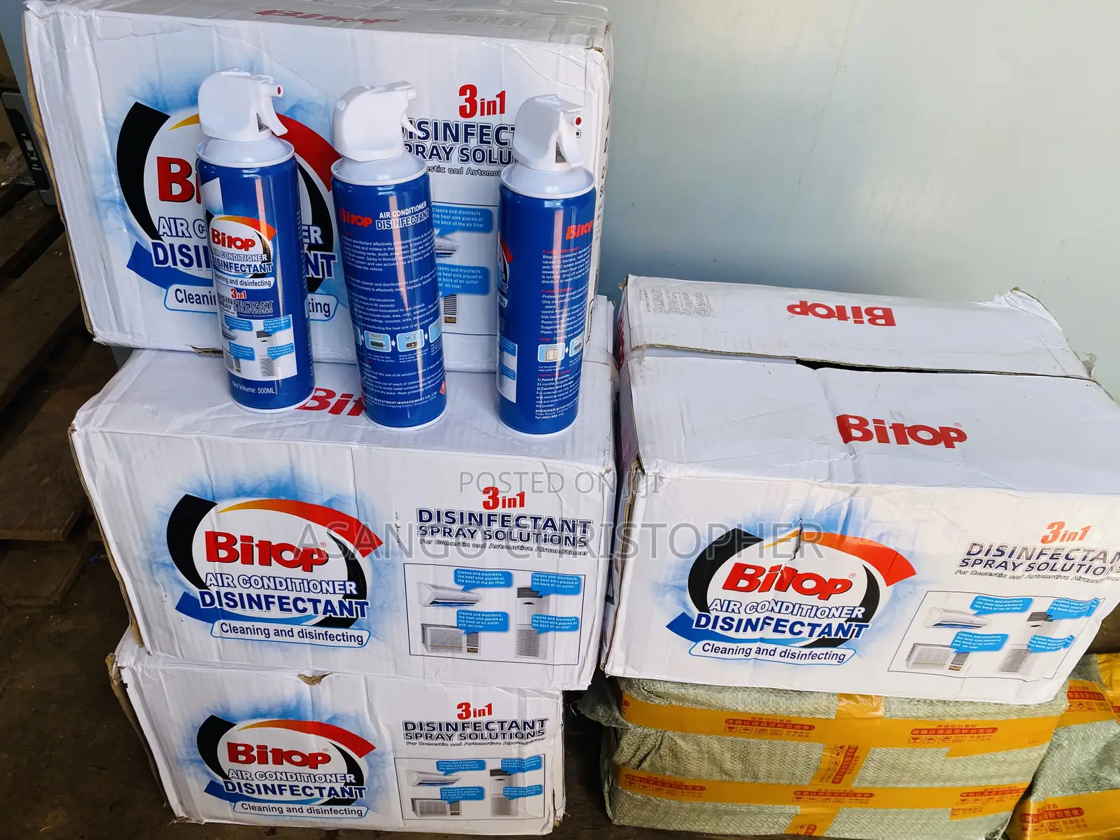BITOP 3in1 DISINFECTANT (For Domestie and Automotive Airconditioner)