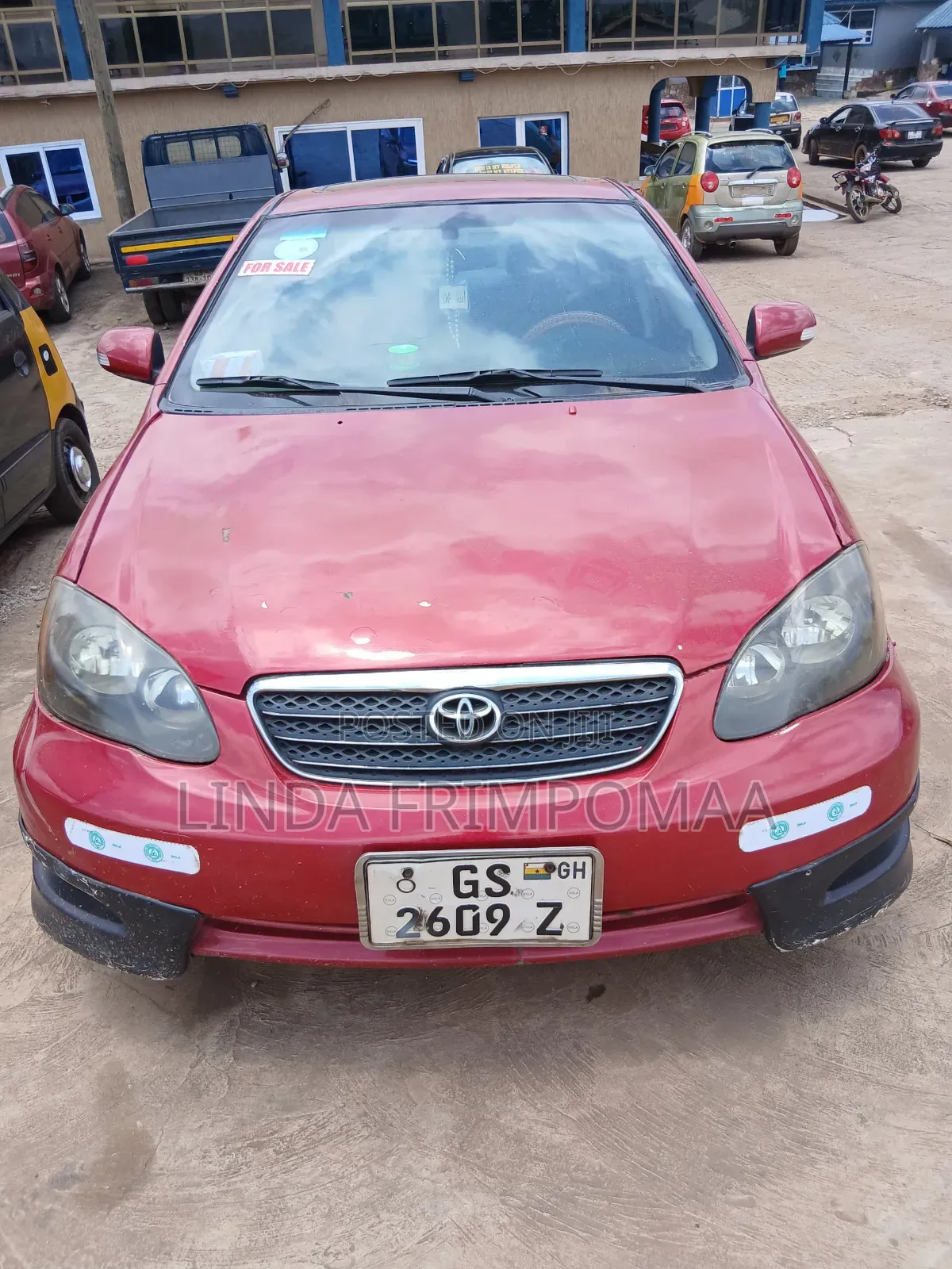 Toyota Corolla LE 2007 Red