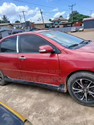 Toyota Corolla LE 2007 Red