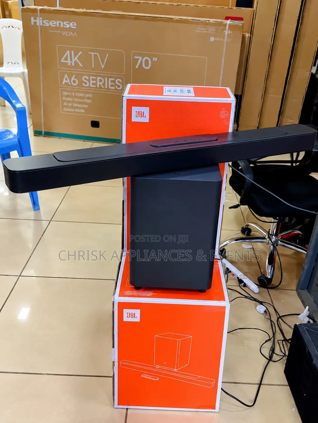 JBL Bar 2.1 Deep Bass MK2 300W Soundbar With Wireless Subwoofer