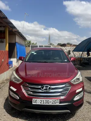 Hyundai Santa Fe 2013 Red