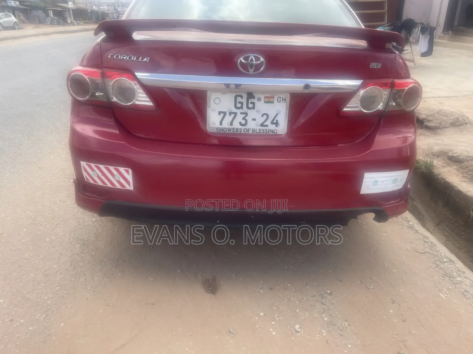 Toyota Corolla Base 4dr Sedan (1.8L 4cyl 5M) 2010 Red