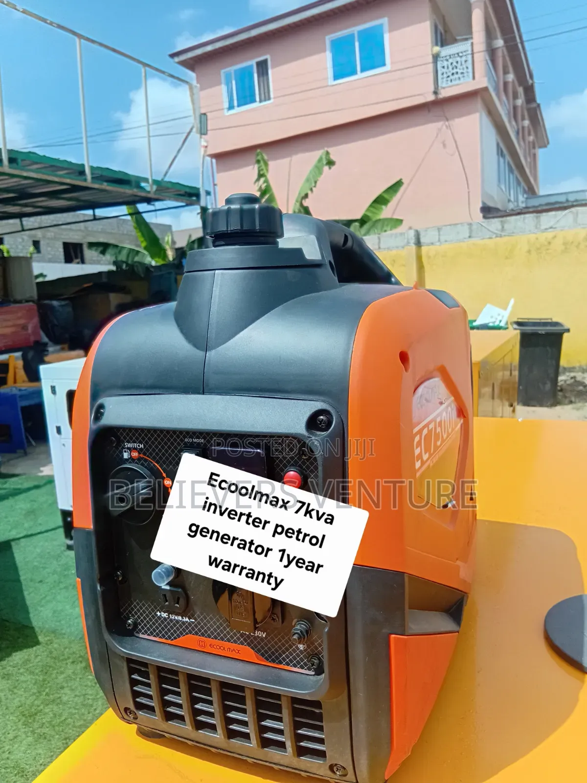 Quality Ecoolmax 7KVA Petrol Inverter Generator for Home and Business