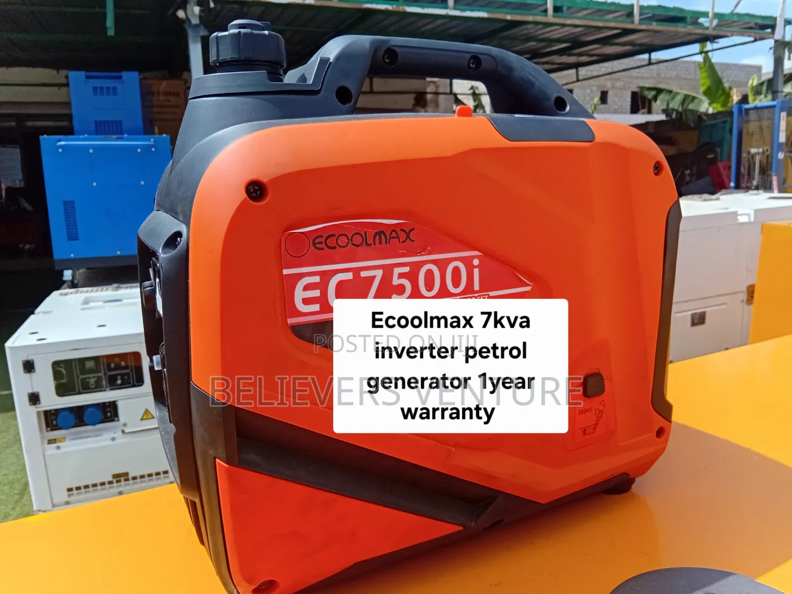 Ecoolmax 7KVA Petrol Generator for Stable and Reliable Electricity