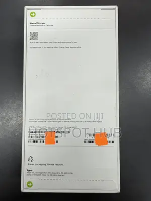 New Apple iPhone 17 Pro Max 1 TB Orange