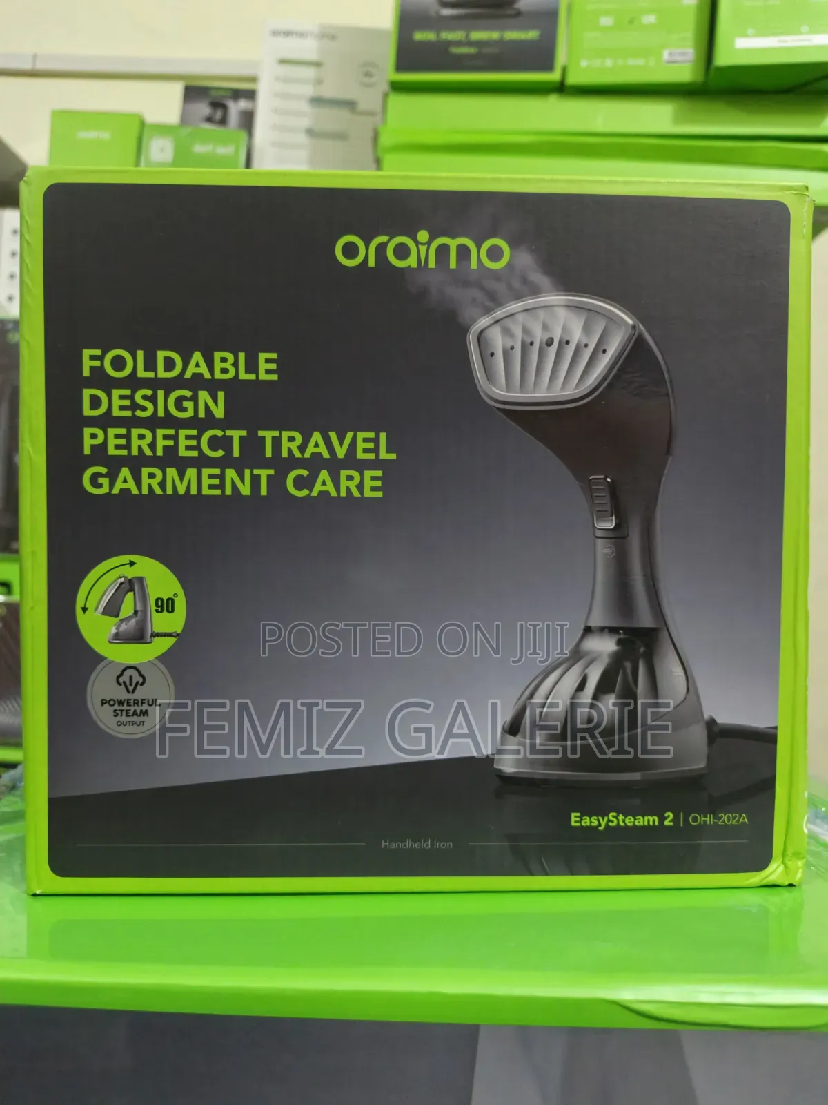 Oraimo EasySteam 2 Foldable Portable Handheld Steamer
