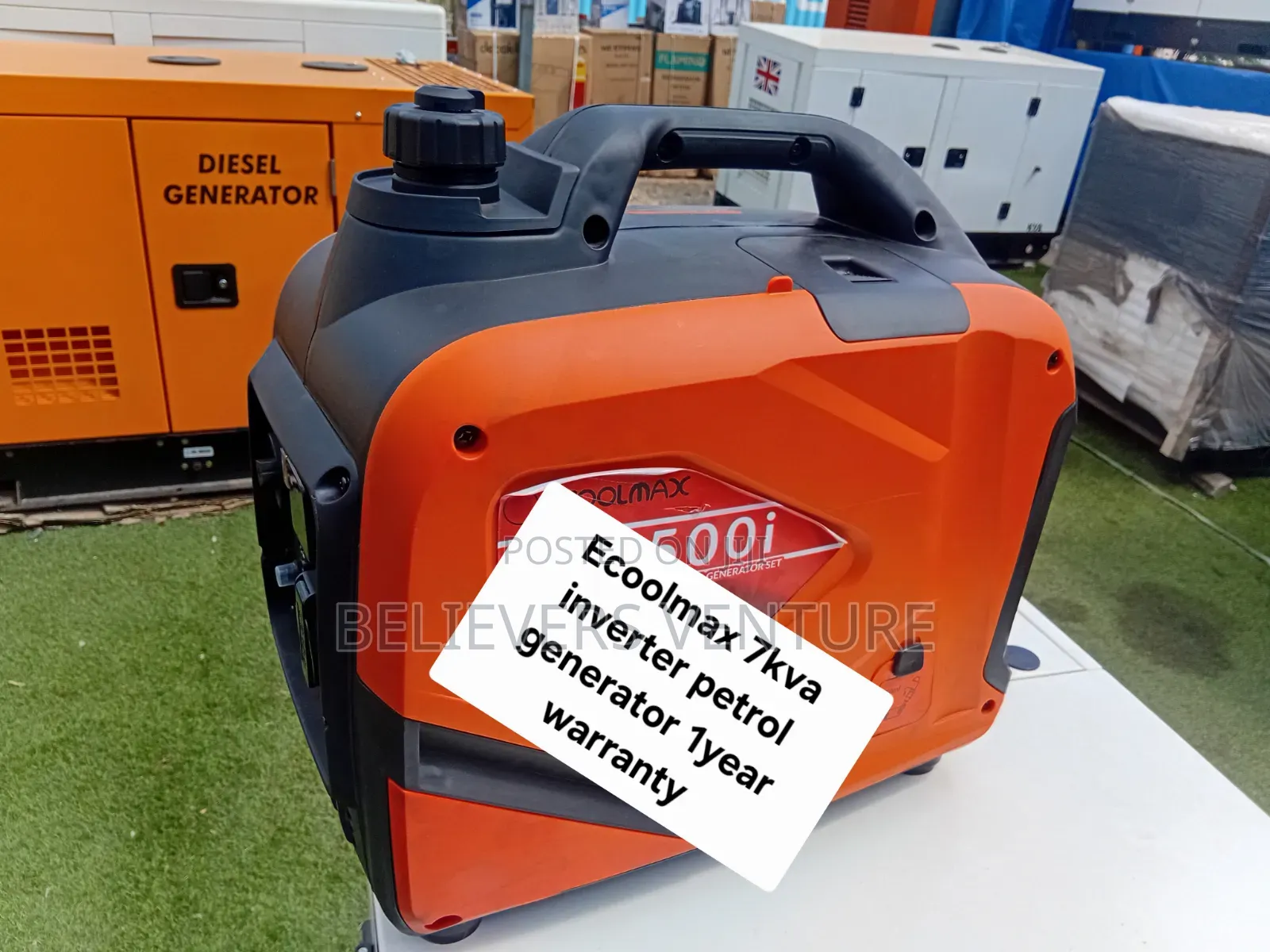 Ecoolmax 7KVA Petrol Generator – Dependable Power Anytime