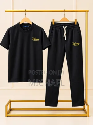 Short-Sleeve Shirt and Matching Trousers