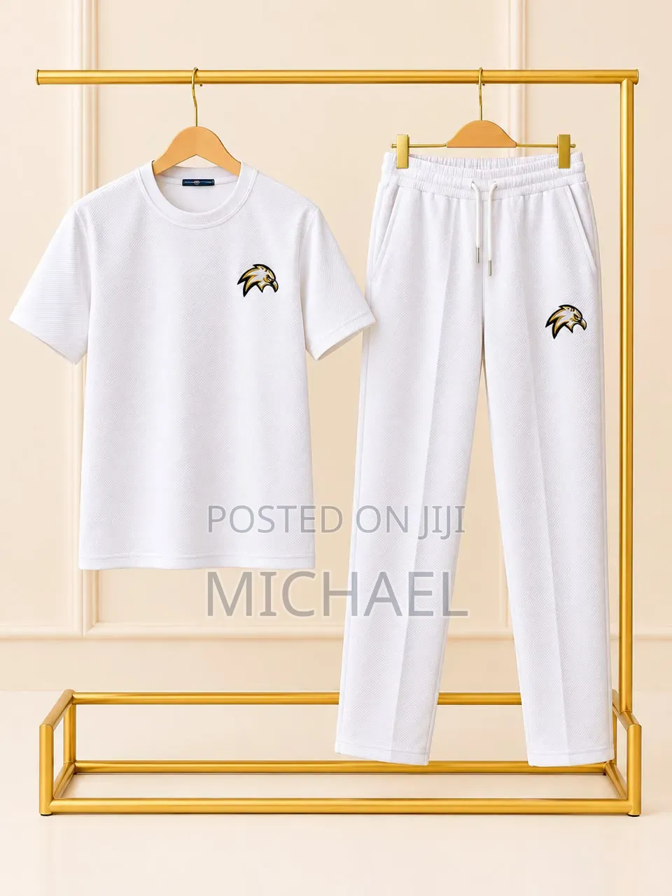 Short-Sleeve Shirt and Matching Trousers