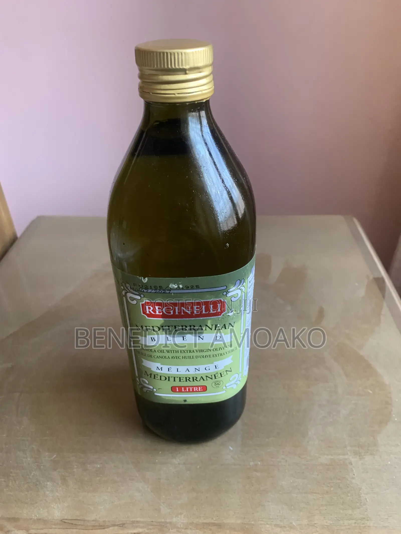 Reginelli Mediterranean Blend Canola Oil With Extra Virgin Oil