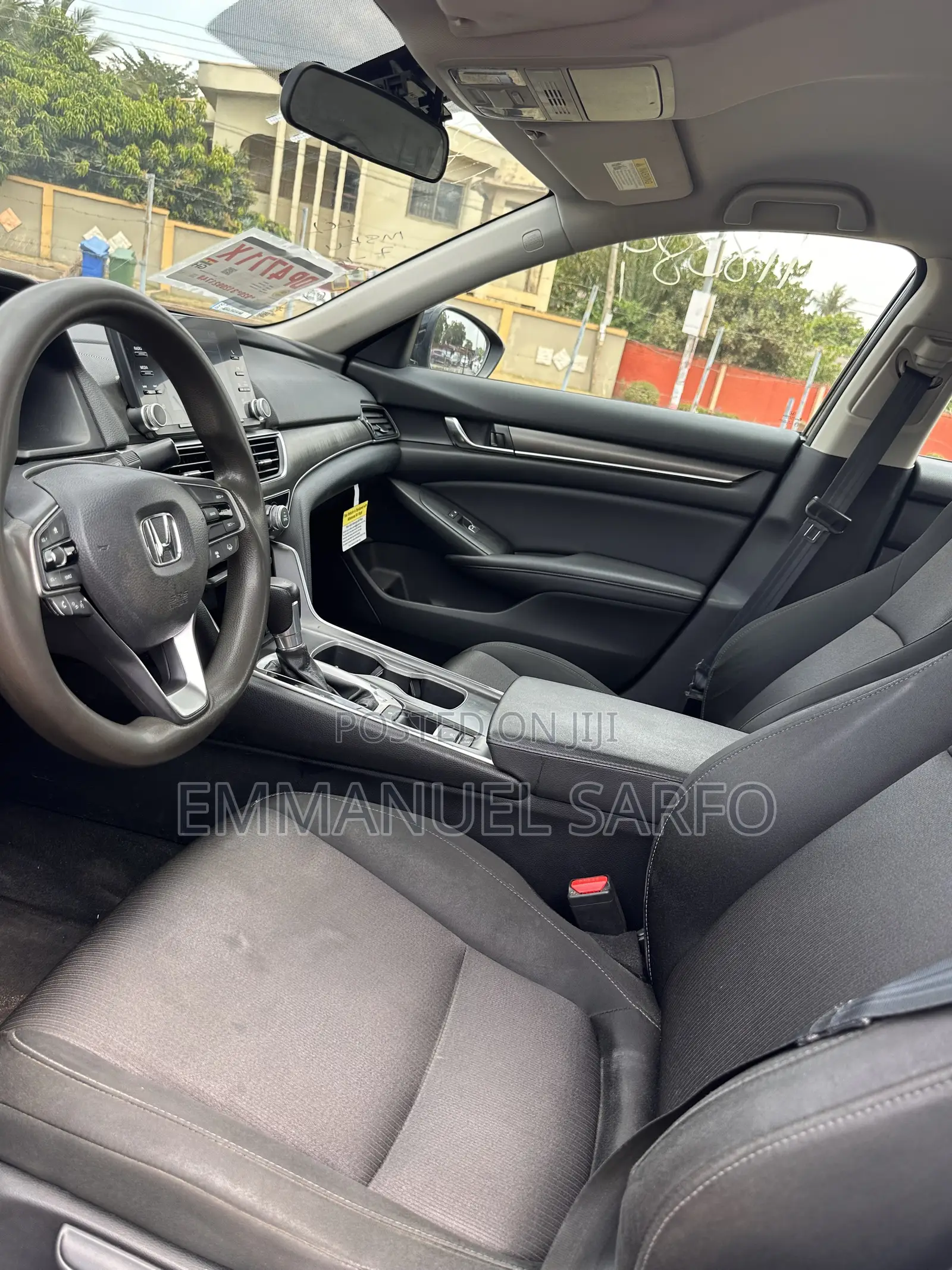 Honda Accord EX (1.5L 4cyl Turbo CVT) 2019 Black