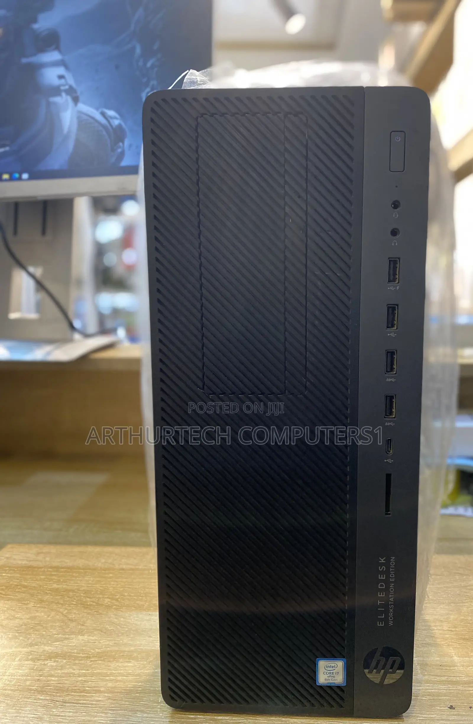 Desktop Computer HP EliteDesk 800 G4 16GB Intel Core i7 SSD 256GB