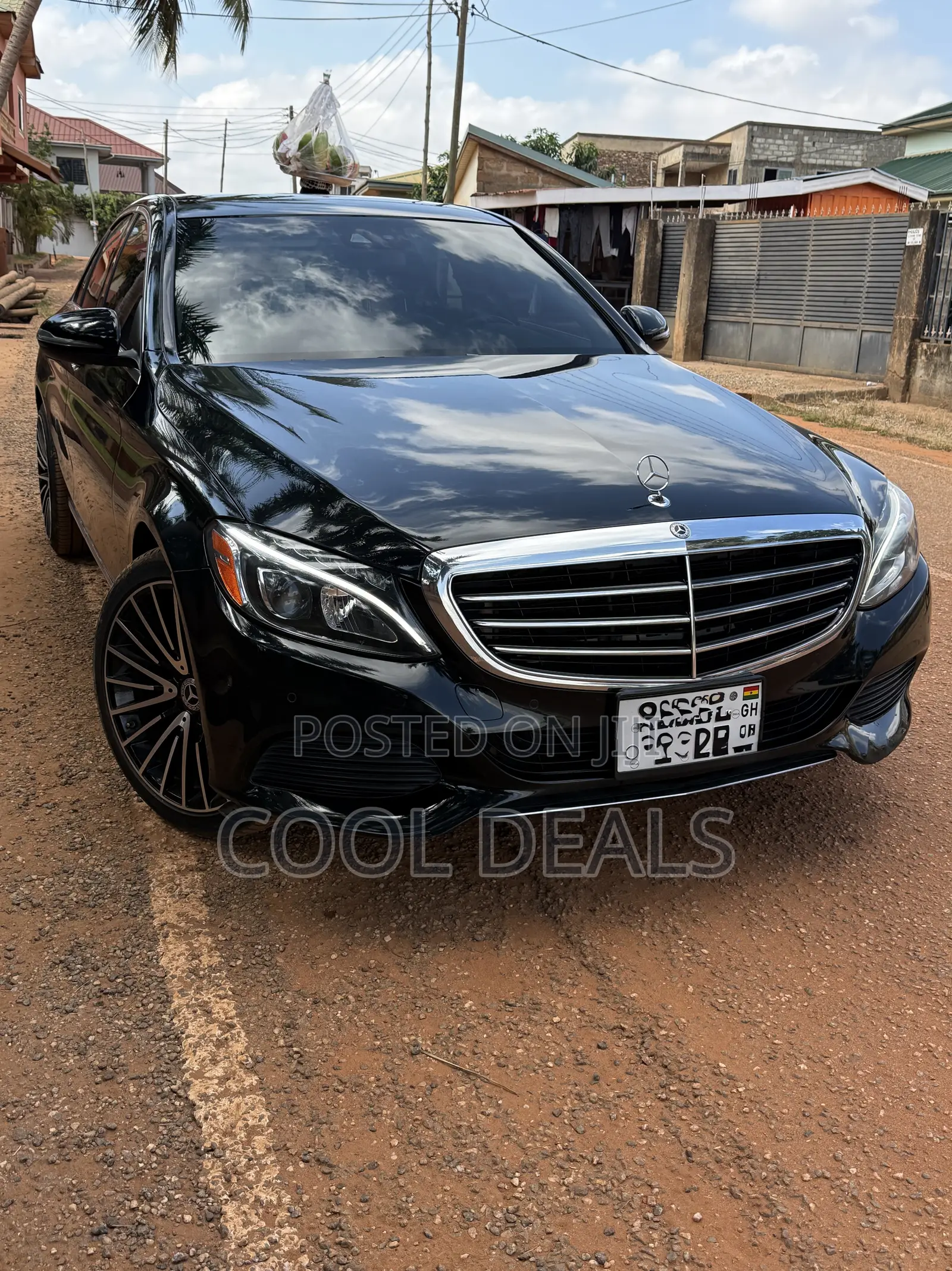 Mercedes-Benz C300 Luxury 4matic Sedan AWD (2.0L 4cyl 7A) 2017 Black