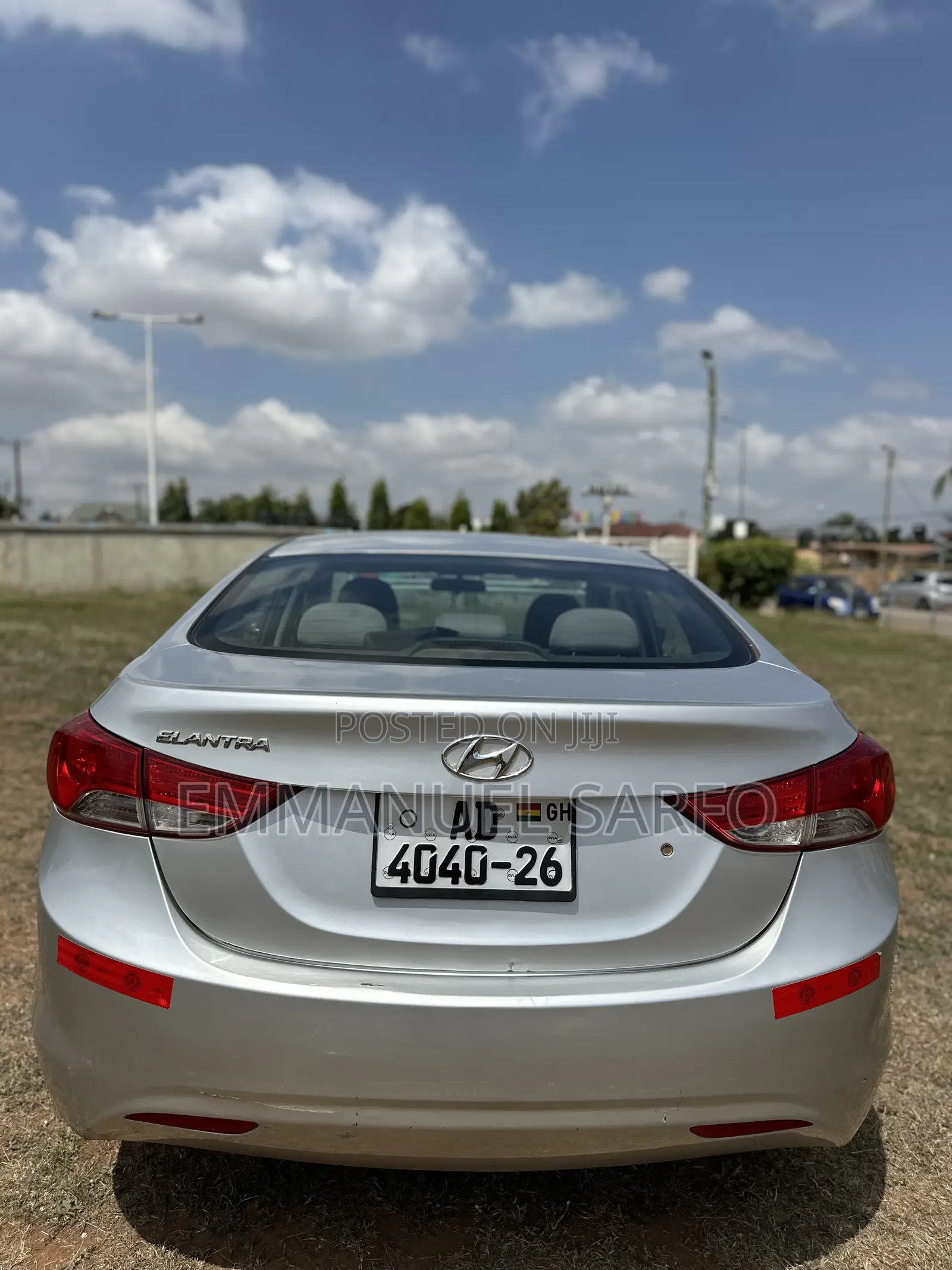 Hyundai Elantra GLS Sedan FWD (1.8L 4cyl 6A) 2013 Silver